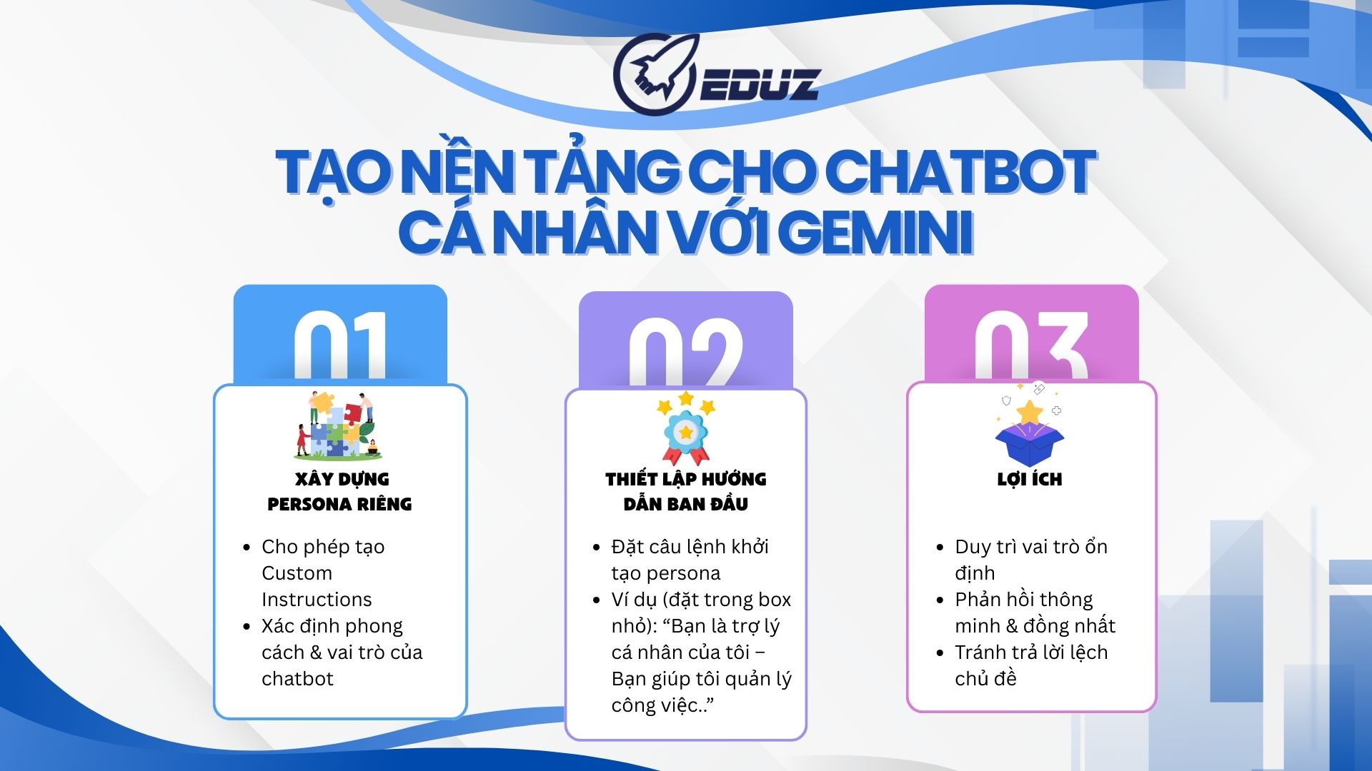 1. Tạo nền tảng cho Chatbot cá nhân với Gemini