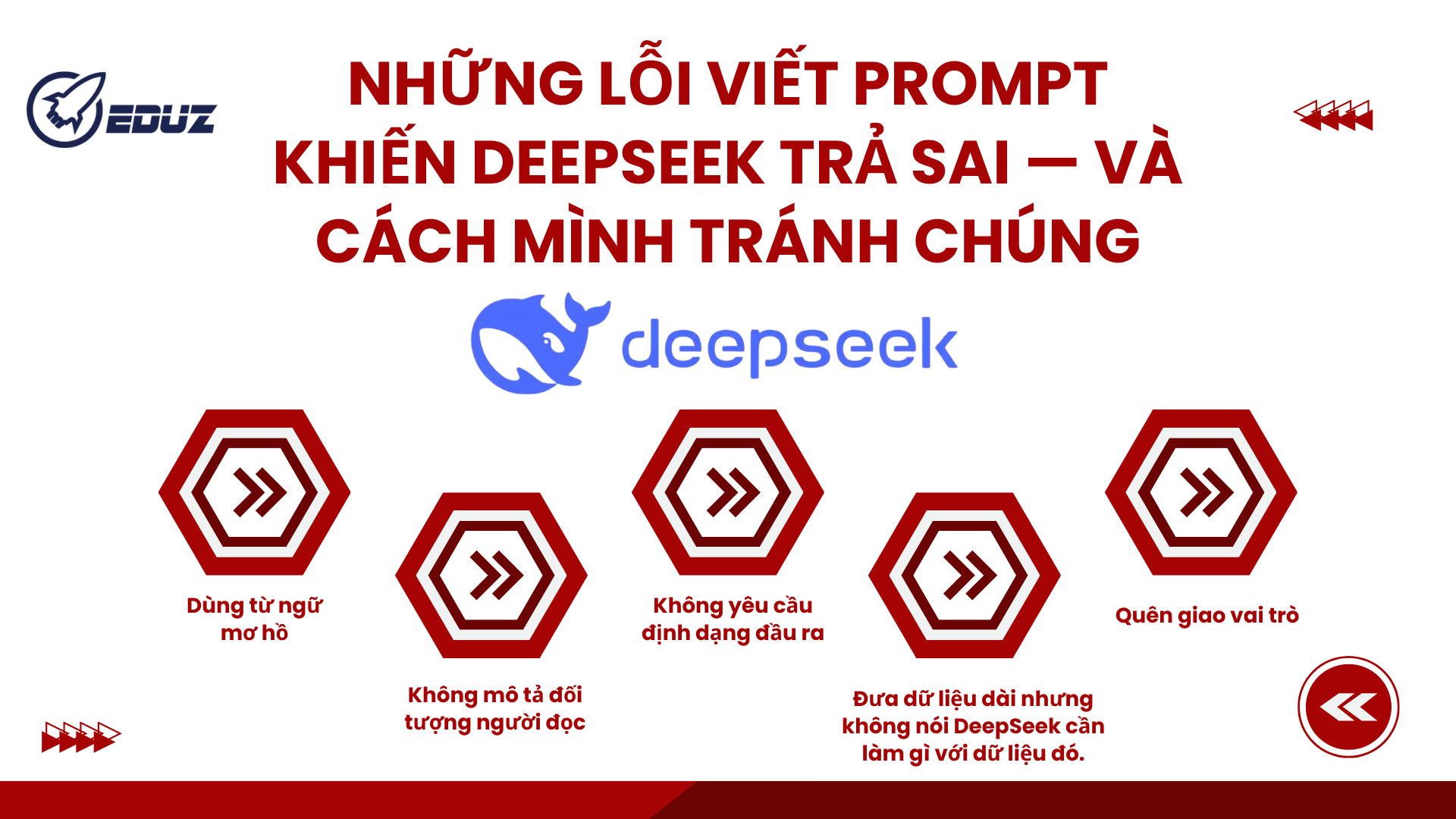 4. Những Lỗi Viết Prompt Khiến DeepSeek Trả Sai — Và Cách Mình Tránh Chúng