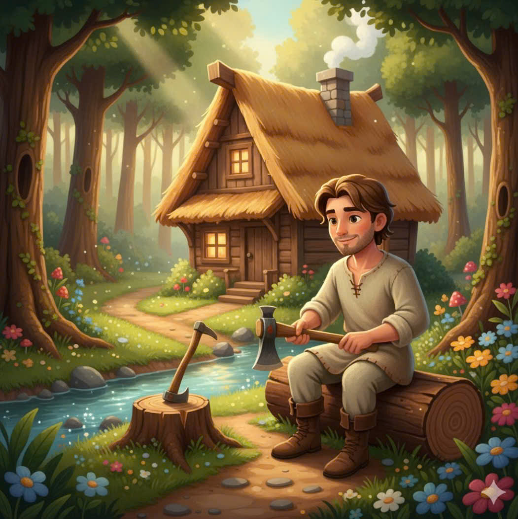 Theo em sự trung thực của chàng tiều phu ảnh hưởng thế nào đến người khác ?