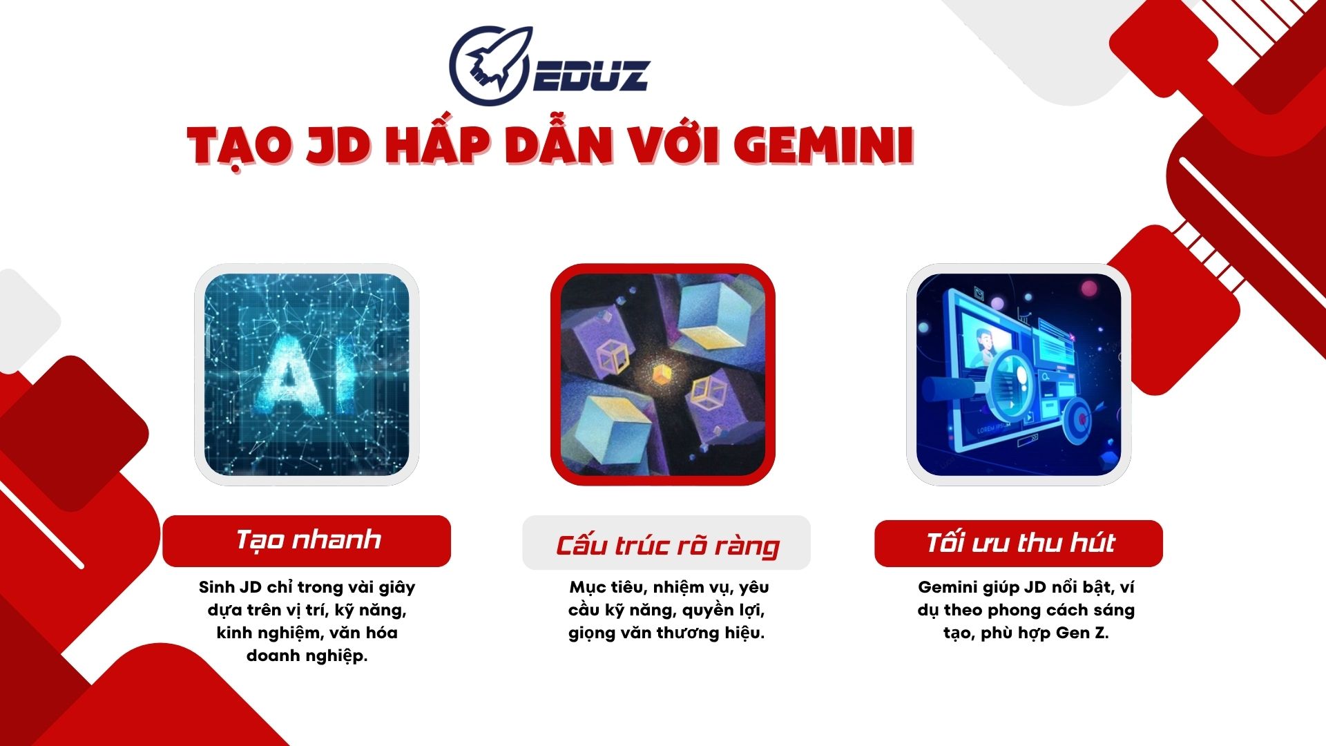 2. Viết Mô Tả Công Việc (JD) Hấp Dẫn Với Gemini