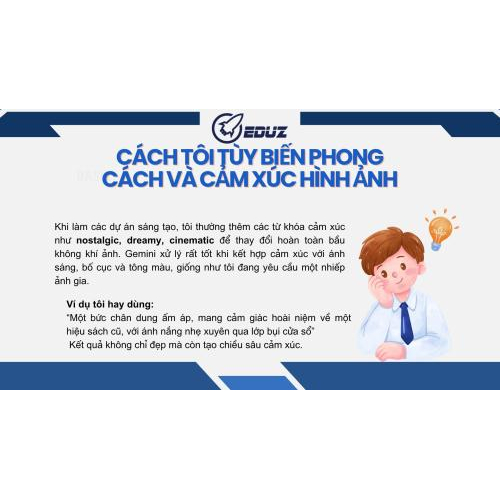4. Cách tôi tùy biến phong cách và cảm xúc của hình ảnh