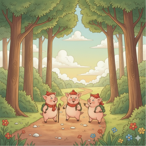 Câu chuyện: Ba chú heo