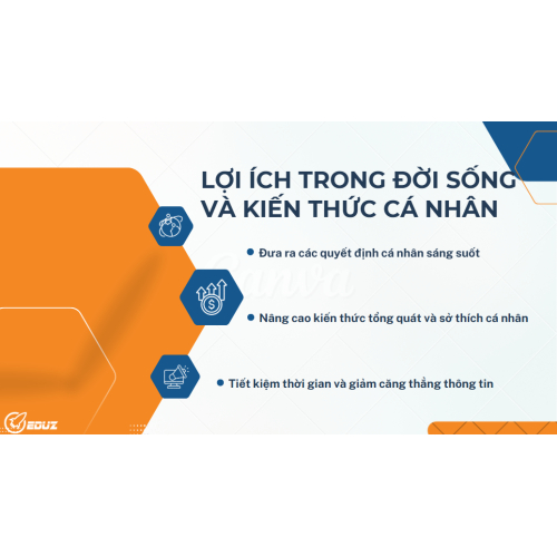 III. Lợi ích trong đời sống và kiến thức cá nhân