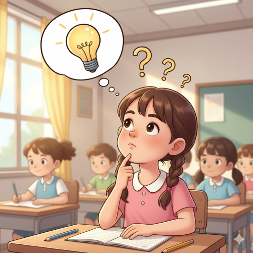 Trong cuộc sống, điều gì con đang cố trốn tránh hôm nay (như bài tập khó), nhưng lại có thể khiến con mệt mỏi hơn vào ngày mai?