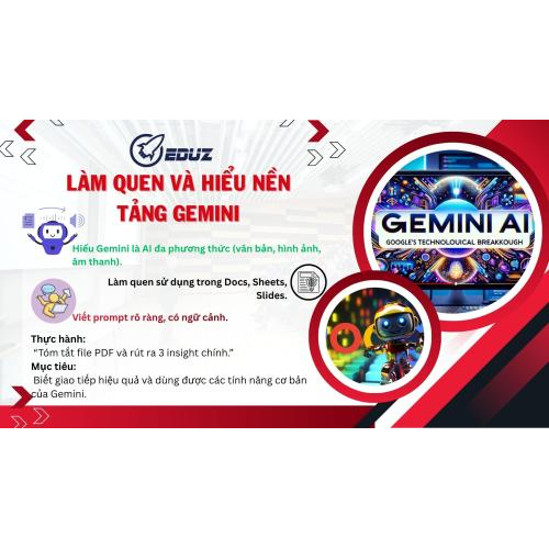 1. Giai Đoạn 1: Làm Quen Và Hiểu Nền Tảng Gemini