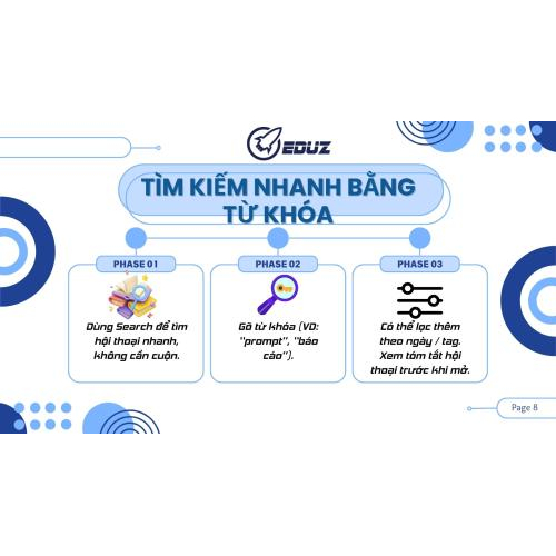 3. Tìm kiếm nhanh bằng từ khóa