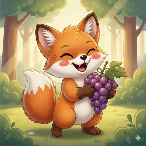 Câu Chuyện: Cáo Và Chùm Nho