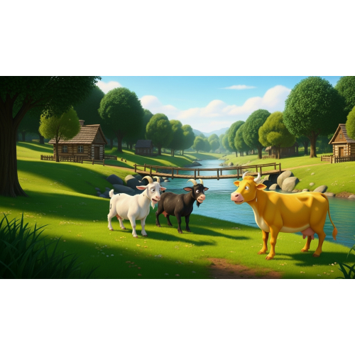 Câu Chuyện: Hai Con Dê