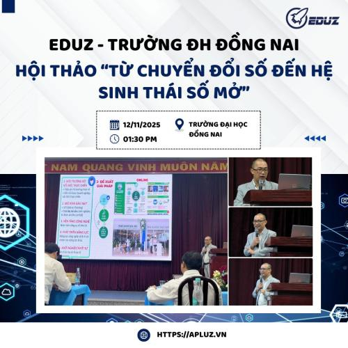 EDUZ Và Hành Trình Lan Tỏa Tri Thức Số Tại Trường Đại học Đồng Nai