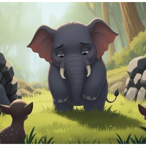 Em có biết ai giống như chú voi Vĩ – luôn khiêm tốn và giúp đỡ người khác không?