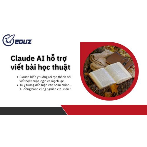 2. Claude AI hỗ trợ viết bài học thuật, trình bày ý tưởng và cấu trúc luận văn