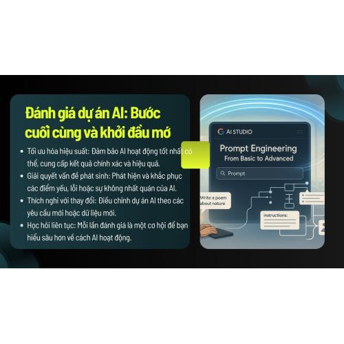 Đánh giá dự án AI: Bước cuối cùng và khởi đầu mới