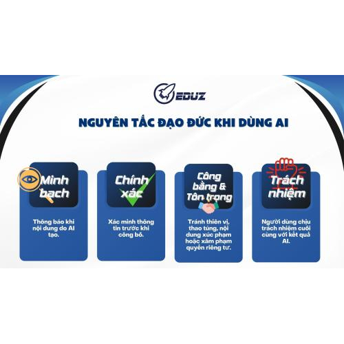 4. Nguyên Tắc Đạo Đức Khi Làm Việc Cùng AI