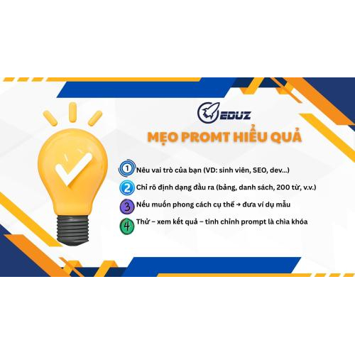 4. Một vài mẹo tôi thường áp dụng khi viết prompt