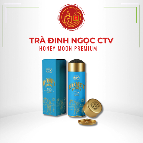 Trà Đinh Ngọc Honey Moon Premium Hộp Thiếc 100g