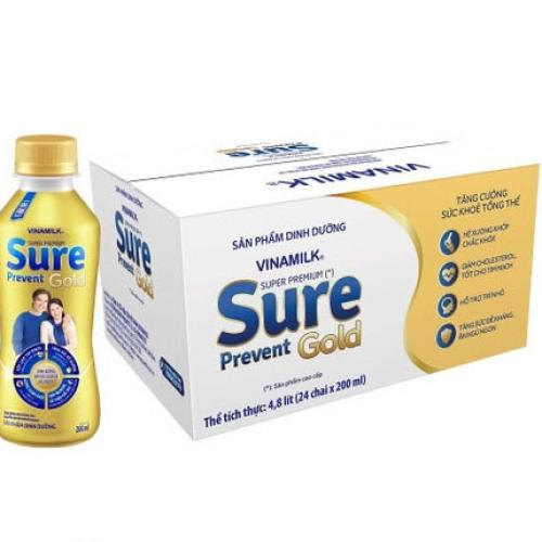 Sữa Bột Pha Sẵn Sure Prevent Gold 200ml (Lốc 6 Chai)