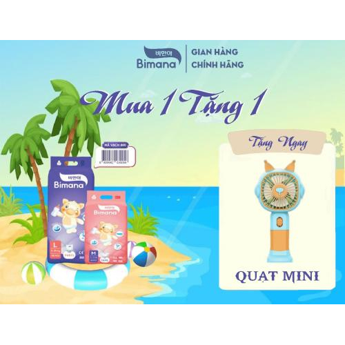 Tã Quần Bimana Hàn Quốc size M