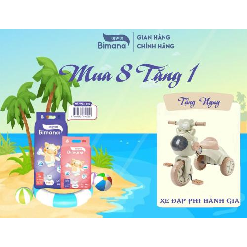 Tã bỉm quần Bimana Hàn Quốc size L