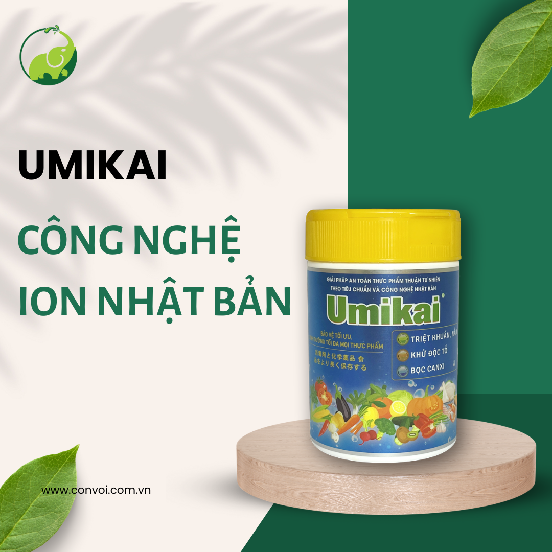 Umikai - Công Nghệ Ion Nhật Bản